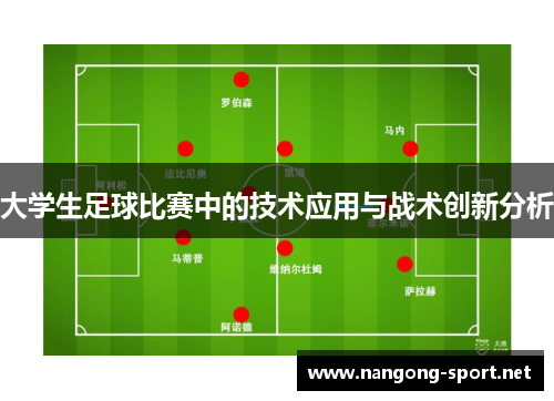 大学生足球比赛中的技术应用与战术创新分析
